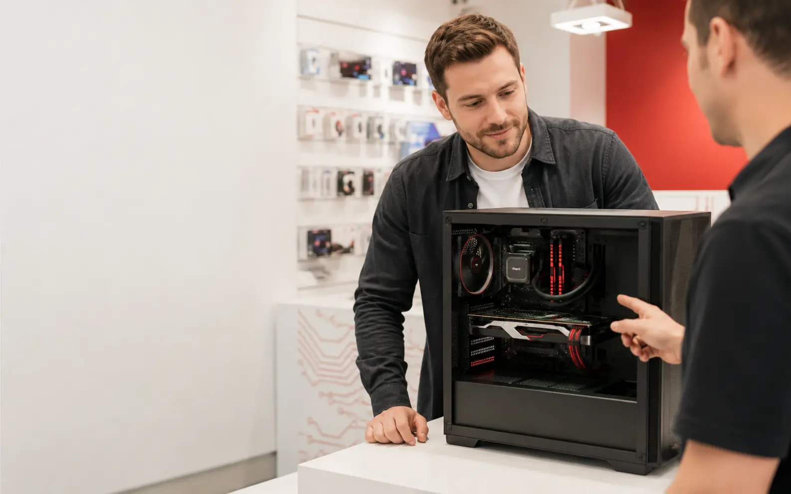 Test komputera gamingowego w serwisie PCDOCTOR w Białymstoku